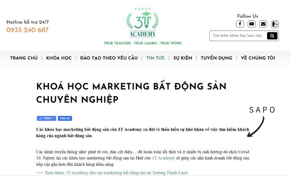 Bí kíp viết sapo chuẩn seo