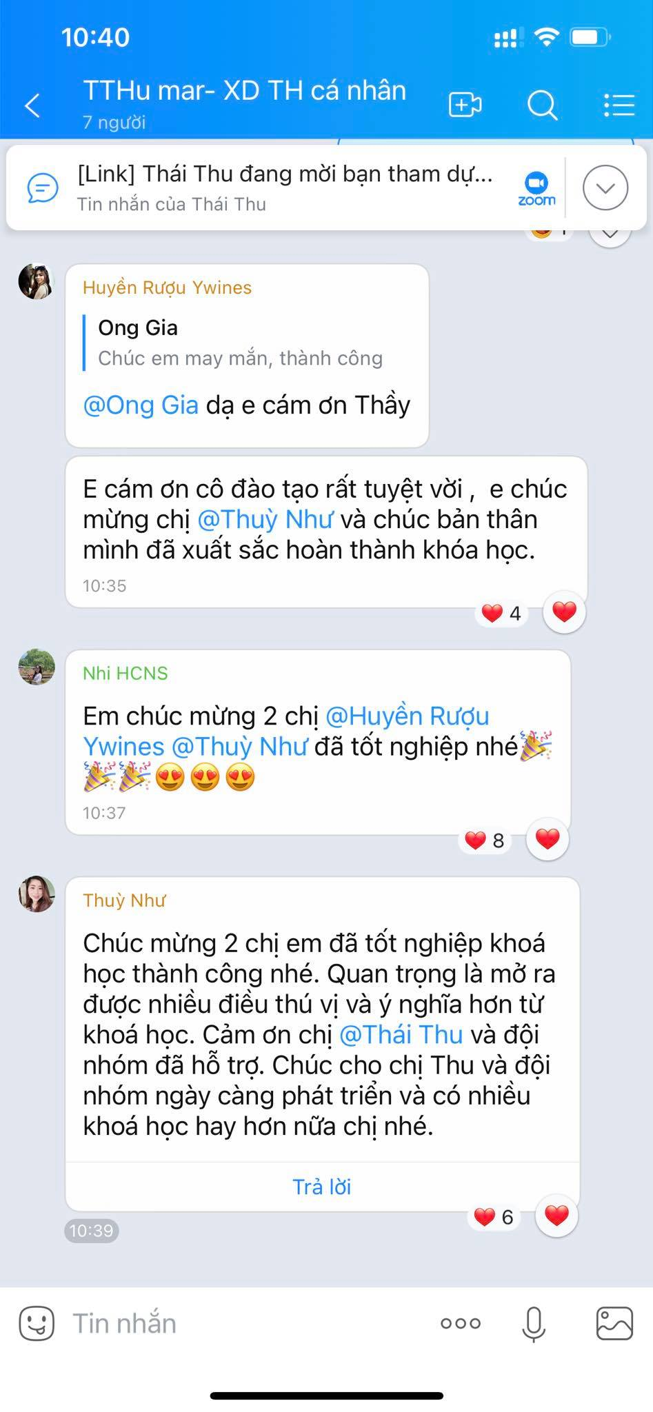 Học viên tốt nghiệp khóa xây dựng thương hiệu cá nhân tại 3T Academy